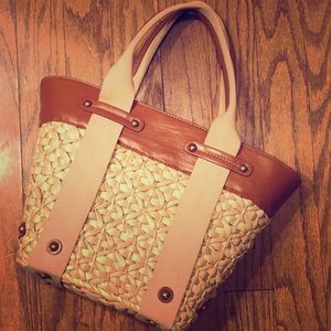 Structured Nordstrom Straw Tote